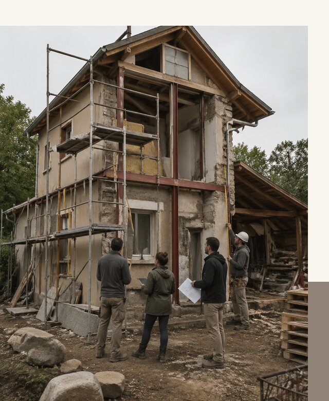 Реконструкция загородного дома под ключ в Кулебаках от бюро