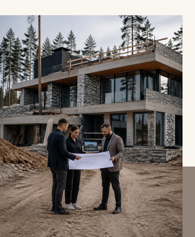 Проектирование и дизайн элитных вилл под ключ в Кулебаках
